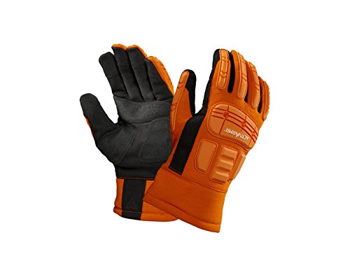 Ansell Activarmr 97-210 Black/Orange Large Nylon/Polyester/Polyurethane/TPR Cut-Resistant Glove - ANSI 2 Cut Resistance - Nylon/Polyester/Polyurethane/TPR Palm & Fingers Coating - 114742 [PRICE is per PAIR]