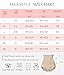 MERYOSZ Butt Lifting Panties High Waisted Tummy Control Shapewear for Women Waist Trainer Mesh Body Shaper Underwear (Beige,X-Large)