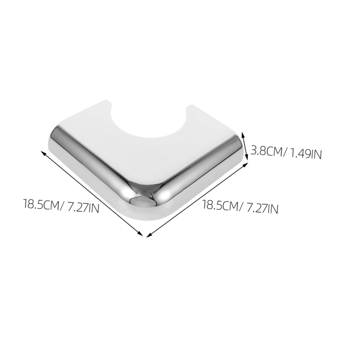 BESTonZON Protector de Esquinas 2 Piezas para Mesa de Billar de Hierro Duradero y Versátil para Protección en Bares y Entretenimiento en Casa