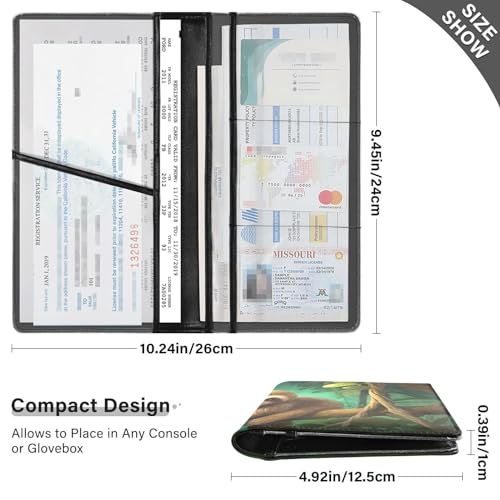 Organizador de auto con material PVC miniatura 3