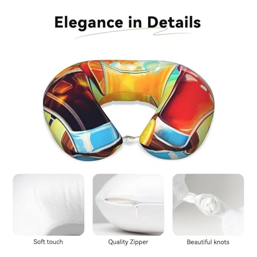 Almohada de espuma memory foam para cuello 30x25 cm miniatura 2