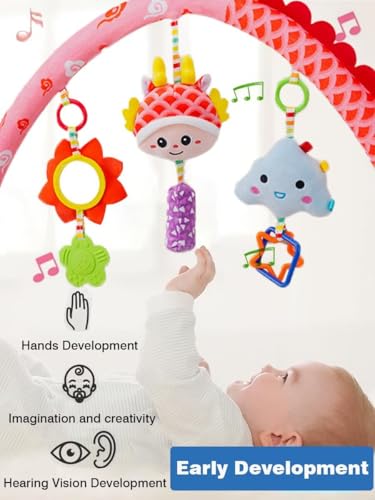 Image of Pau1Hami1ton Baby Stroller Arch Toys, Car Seat Toys,Baby Gifts.S-19(Dragon)