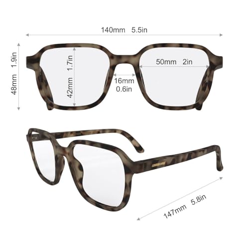 Image of LONDON MOLE Hollywood thin lightweight reading glasses | Sleek square frame | Contemporary minimal style | Men and women