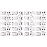 Compatibilidad de amplio espectro: cuentas de lámpara LED de lente universal adecuadas para televisores LCD de 32 a 65 pulgadas, asegurando una compatibilidad perfecta tanto con sistemas de cine en casa como con monitores de oficina