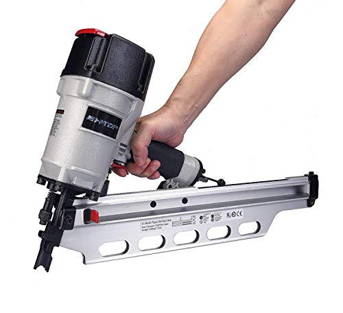 Image of 9021NS Framing Nailer 21 Degree 3-1 /2 inch with Depth Adjustment Professional Air Nail Gun