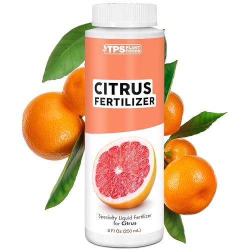 Citrus Fertilizer for All Citrus and Fruiting Trees, Liquid Plant Food 8 oz (250mL)