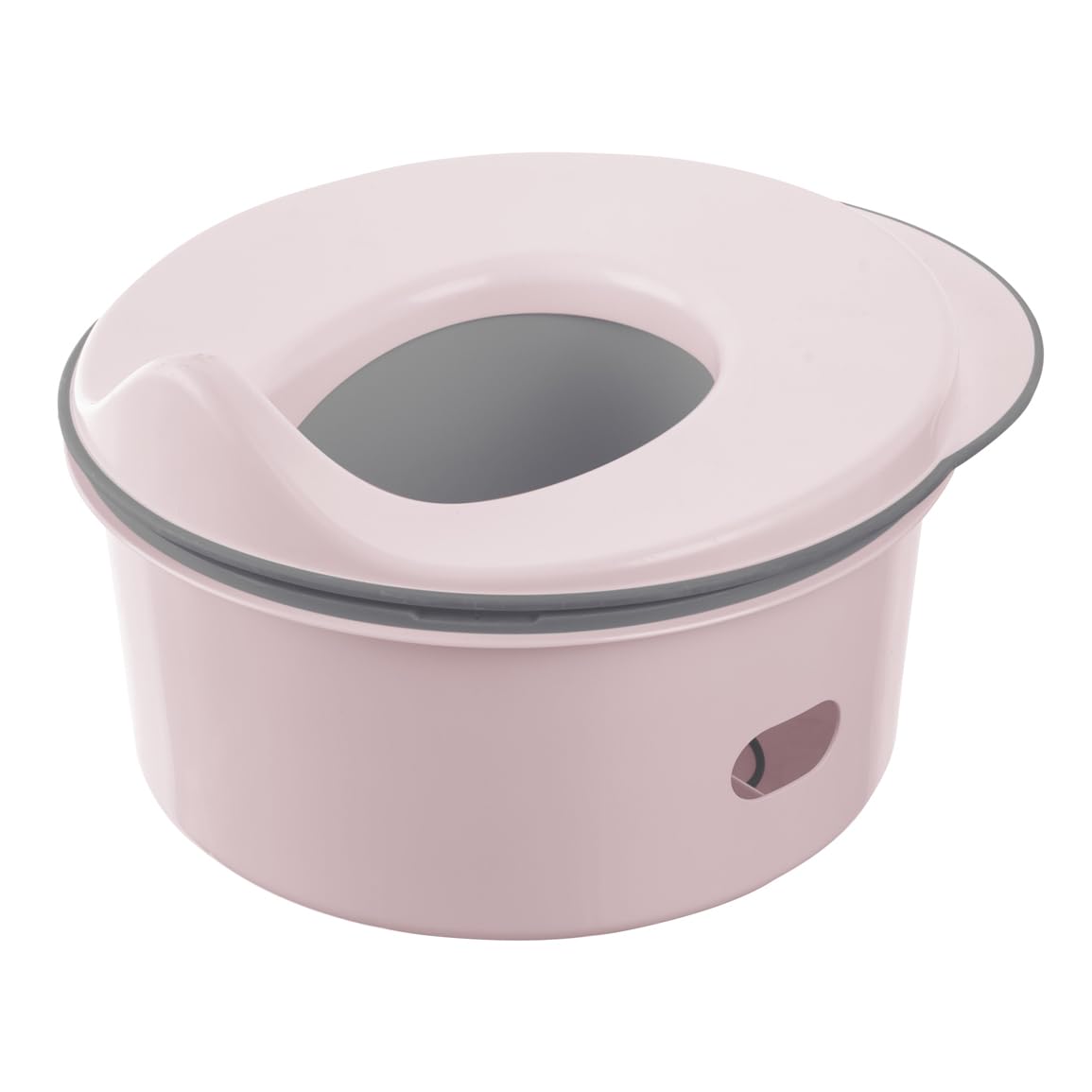 Fini la peur des grands WC grâce au pot bébé 3in1 keeeper rose