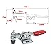 GH-201 Horizontal Toggle Clamp Quick-Release Clamps Set 27KG Vertical Hand Clip Tool clamps(1pc)