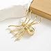 Brooch Pins Gold Spider Rhinestone Lapel Brooches for Women Fashion Jewelry Clothing Decoration Accessorie ﻿Backpacks Brooch