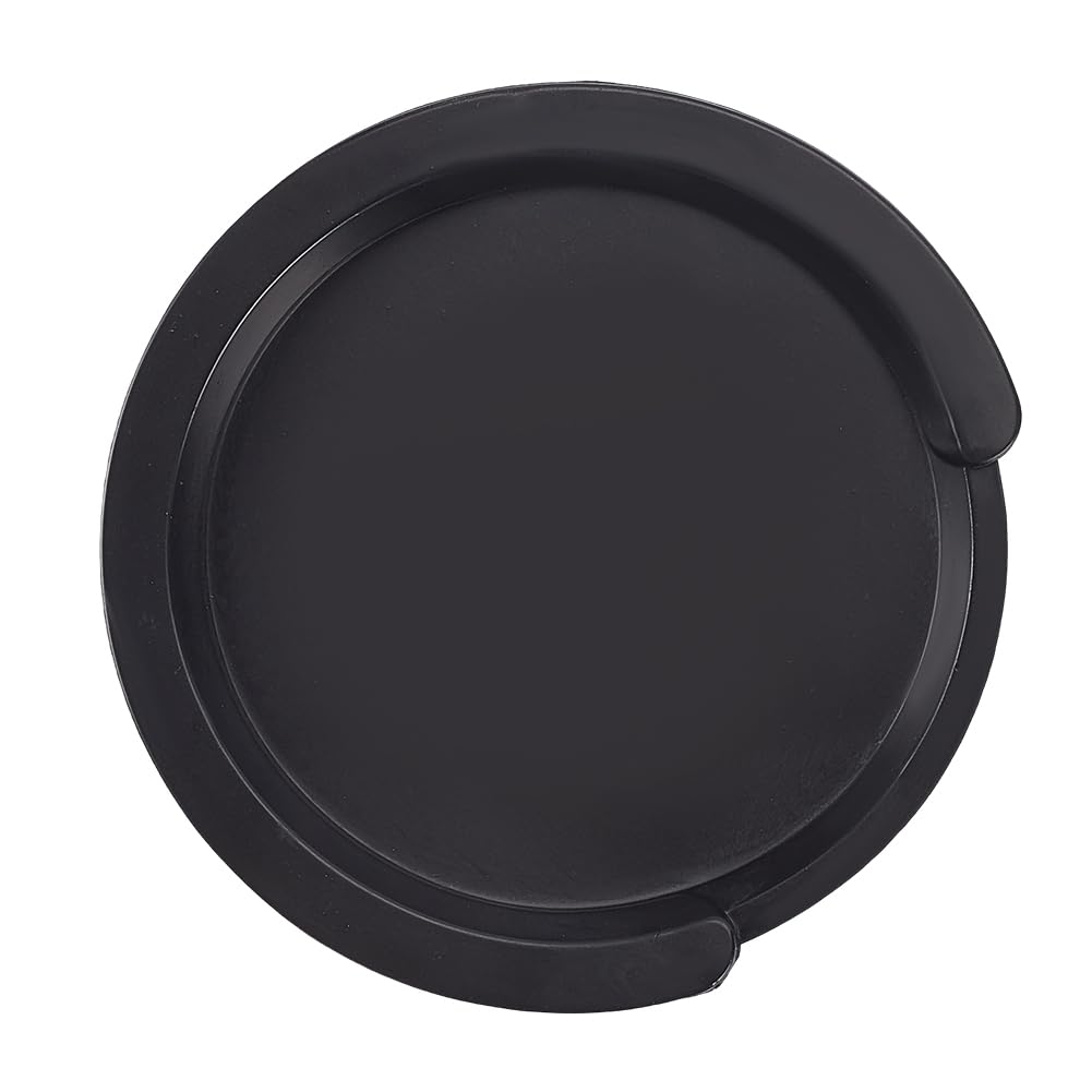CREATCABIN Acoustic Guitar Soundhole Cover Soft Rubber Sound Hole Cover Eliminates Feedback and Noise Protector for Most Standard Sound Holes Fits 38" 39" Acoustic Guitar Accessories Black 3.6 Inch