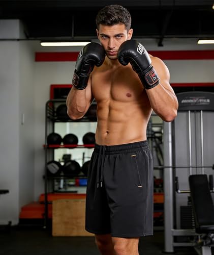 3-Pk 9" Little Beauty Men's Athletic Shorts - image 3