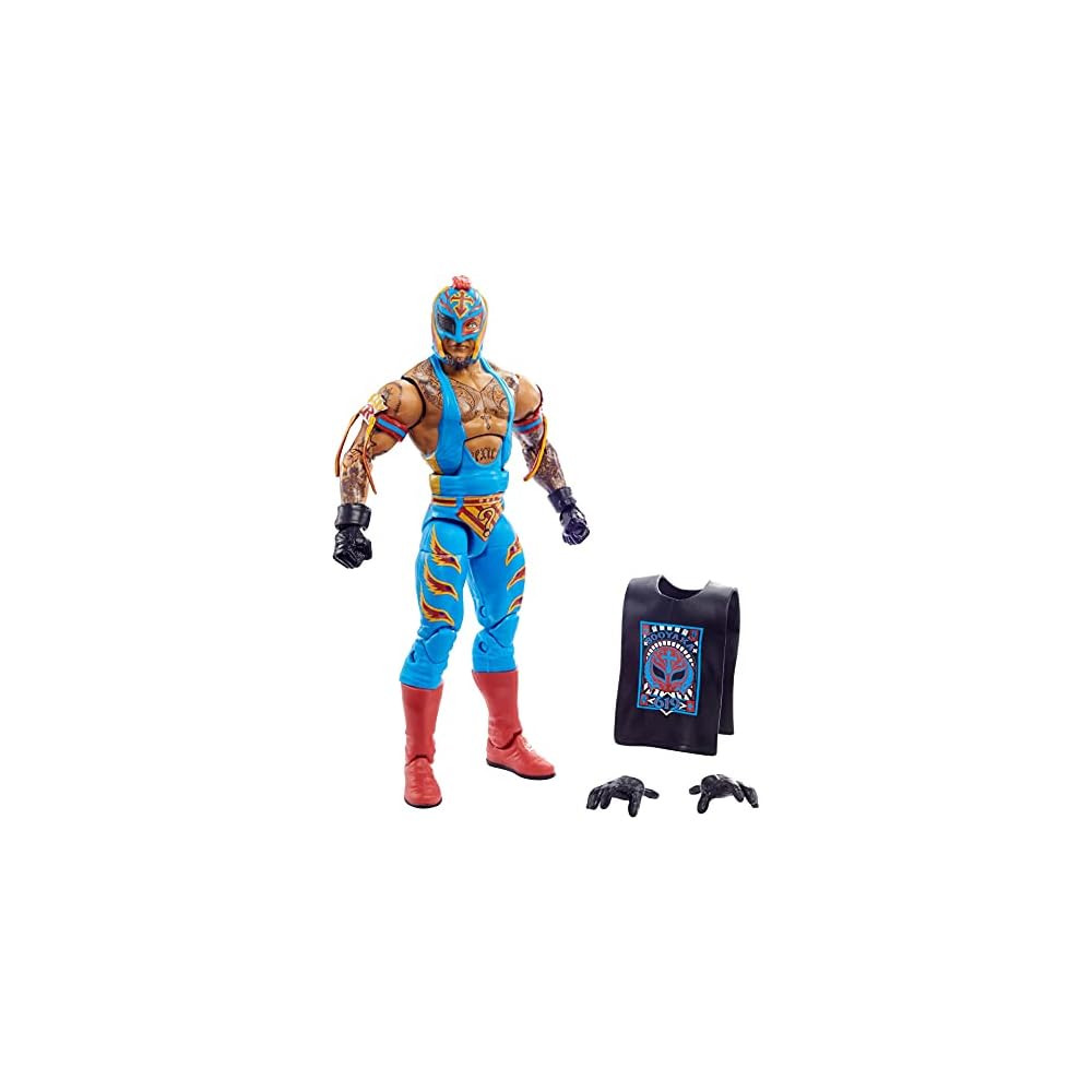 WWE REY MYSTERIO ÉLITE COLLECTION SÉRIE 69 FIGURINE D'ACTION DE LUTTE MATTEL