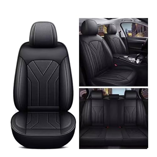 Seat Covers Full Set for Mini Cooper (2002-2006) [R50/R53],Leather Seat Covers, Car Seat Covers Full Set 5 Seats, 5D Foam Back Support, Leather Car Seat Cushion Super Breathable, Storage Bags ( Color