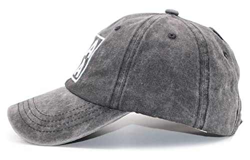 Gorra vintage para mujer con abertura para coleta miniatura 2