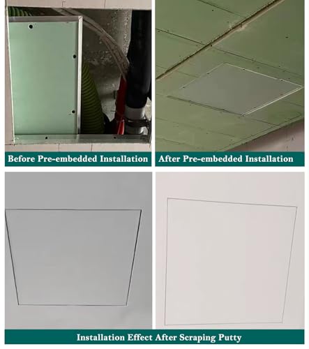 Panel de acceso para techo de 475x475 mm con marco de aluminio resistente 4