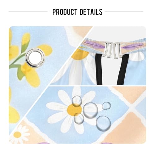 Capa para Corte de Cabello Impermeable con Lazo Floral Spring miniatura 3