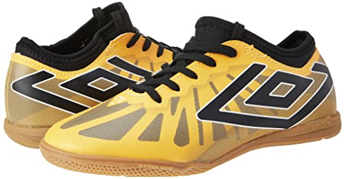 Tênis Umbro Velocita 6 Club, Criança-Unissex, Amarelo/Preto/Grafite, 29