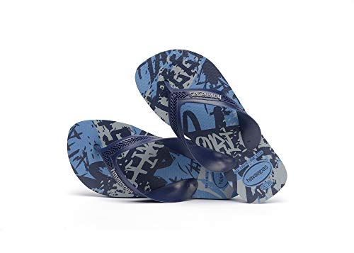 Chinelo, Havaianas, Kids Max Street, Azul Aco, 29/30, Meninos