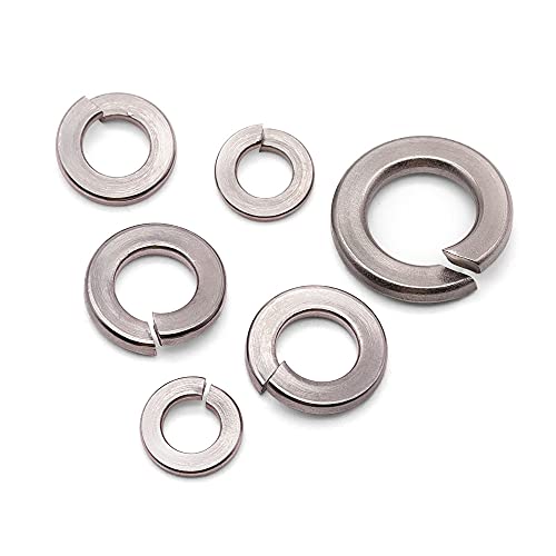 Image of 12mm ID (Inside Diameter) Stainless Steel Lock Washer Spring Washer, 304 Stainless Steel (18-8), Bright Finish, 30 Qty
