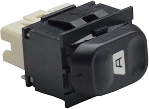 6552.KT Power Window Control Lift Switch for Citroen Berlingo Xsara Peugeot Partner (Black)