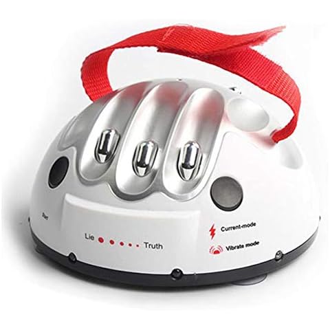 KOET Electric Shock Lie Detector Adjustable Micro Polygraph Toy Test Truth Safety Electric Shock Consoles for Having Fun with Your Friends,Families Cover