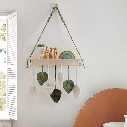 Tapisserie à feuilles tissées pour habiller un mur vide - 3
