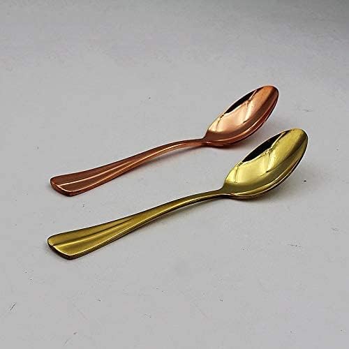 Pure Copper Spoon, Dining Ware, Copper Tableware, Soup Spoon, Rice Spoon, Serving Spoon, Copper Cutlery Set (Type 8)