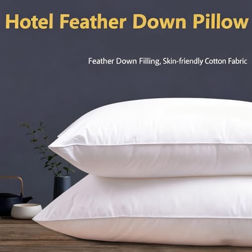 CCXXYGWJ Almohada antironquidos, Almohada ortopédica para Dormir con Soporte Cervical para Personas Que Duermen de Lado y Boca Arriba, Almohadas con Rebote para la Espalda, Paquete de 2