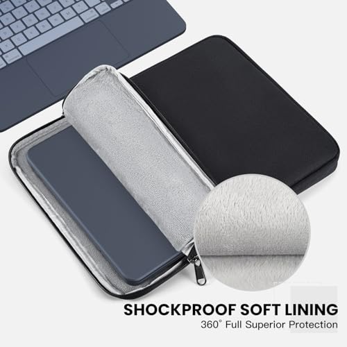 Image of 13 Inch Laptop Sleeve for Apple 2026 New MacBook Neo 13-inch Laptop with A18 Pro chip A3404, Water-Resistant Protective Travel Carrying Case with Accessory Pocket