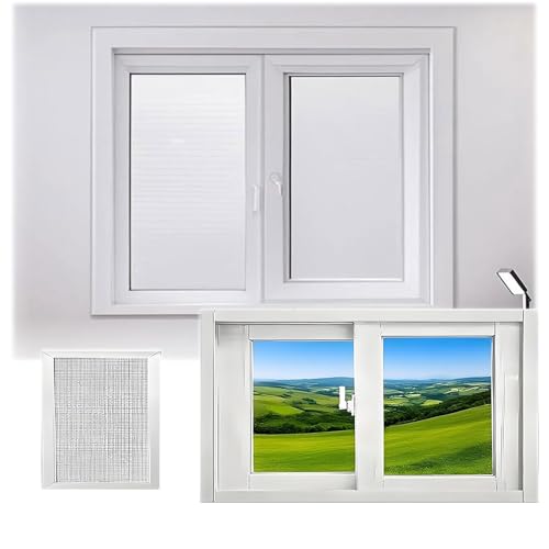 Ventana corrediza de aluminio de 24 a 36 pulgadas para el hogar 2