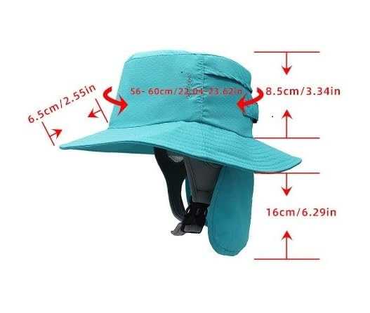 Sombrero Bucket para Playa con Correa de Barbilla miniatura 6