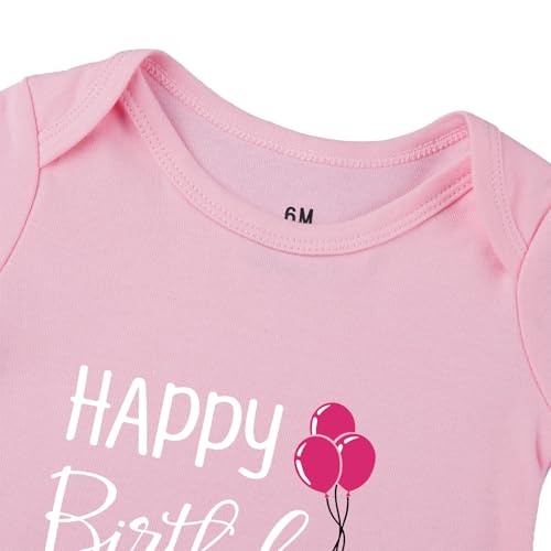 Mommy & Baby Bodysuit - Happy Birthday Outfit3