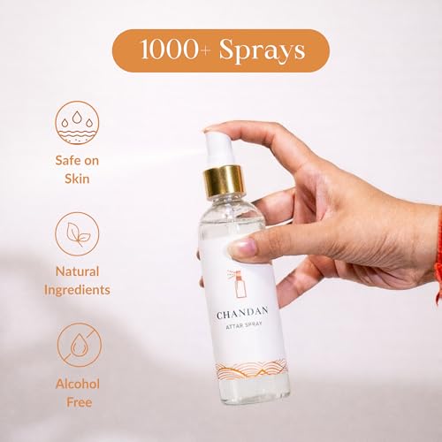 Image of Alcohol-Free Attar Spray - Natural Long-Lasting Fragrance for All-Day Freshness & Uplifting Aroma.
