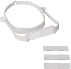 Lupa De Cabeça Pala Vision Branca 4 Lentes Estojo Estek