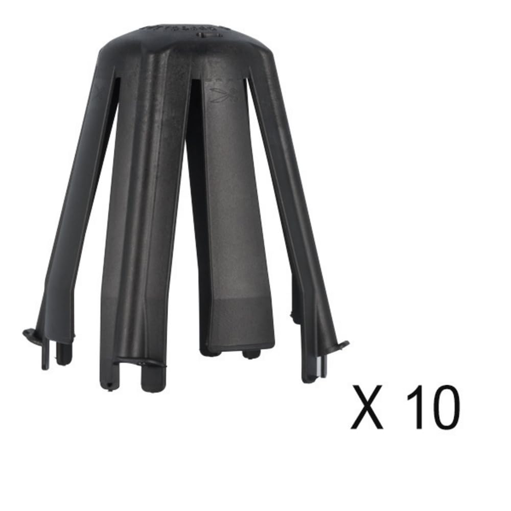 HellermannTyton Lot De 10 Capots De Protection Pour SpotClip-II