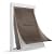 PetSafe Extreme Weather Aluminum XL Dog Door for Exterior Doors - Most Energy Efficient Pet Door - 3 Flaps for Insulation - for Large Dogs