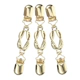 LIFKOME 3個レディースヴィンテージカーディガンクリップ レトロショール襟ホルダー 春物シャツ襟クリップ エレガントで耐久性のあるファッ