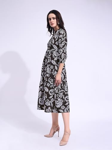 Image of PURVAJA Women's Maxi Cotton Blend Dress