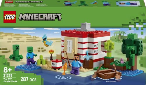 LEGO Minecraft La Maison en TNT de la Jungle 21275