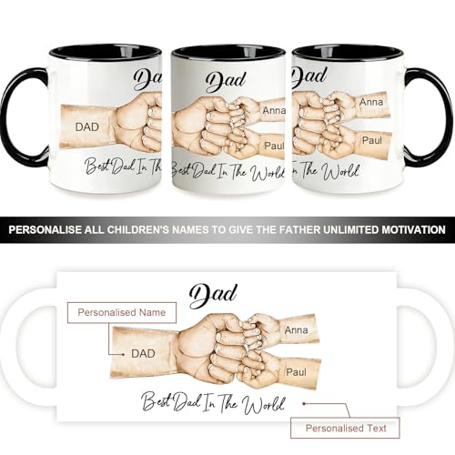 Taza Personalizada para Papá Cerámica 11oz miniatura 2