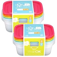 Amazon｜イノマタ化学(Inomata-k) 保存容器 楽ちんパック 角型 9個