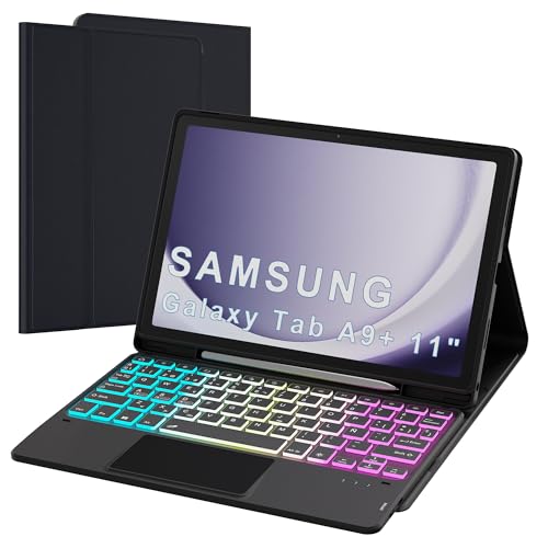 Funda con teclado para Samsung Galaxy Tab A9+ Plus 2023 11