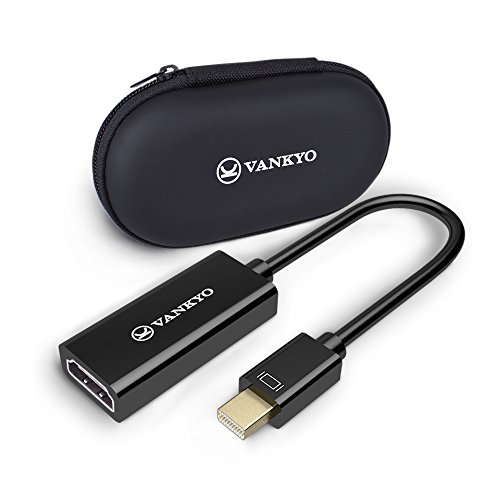 VANKYO Mini DisplayPort/Mini DP to HDMI Adapter with Free Carrying Bag for Mac, MacBook, Microsoft Surface Pro