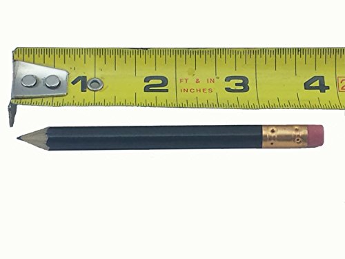 48 lápices EZPENCILS & GIFTS HB 2B grafito negro miniatura 4