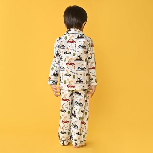 Image of Jam & Sugar Boys Cotton Printed Night Suit Set