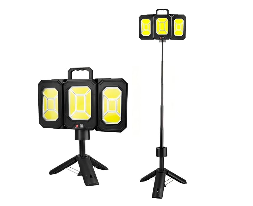 led投光器 (三面式・スタンド付き)