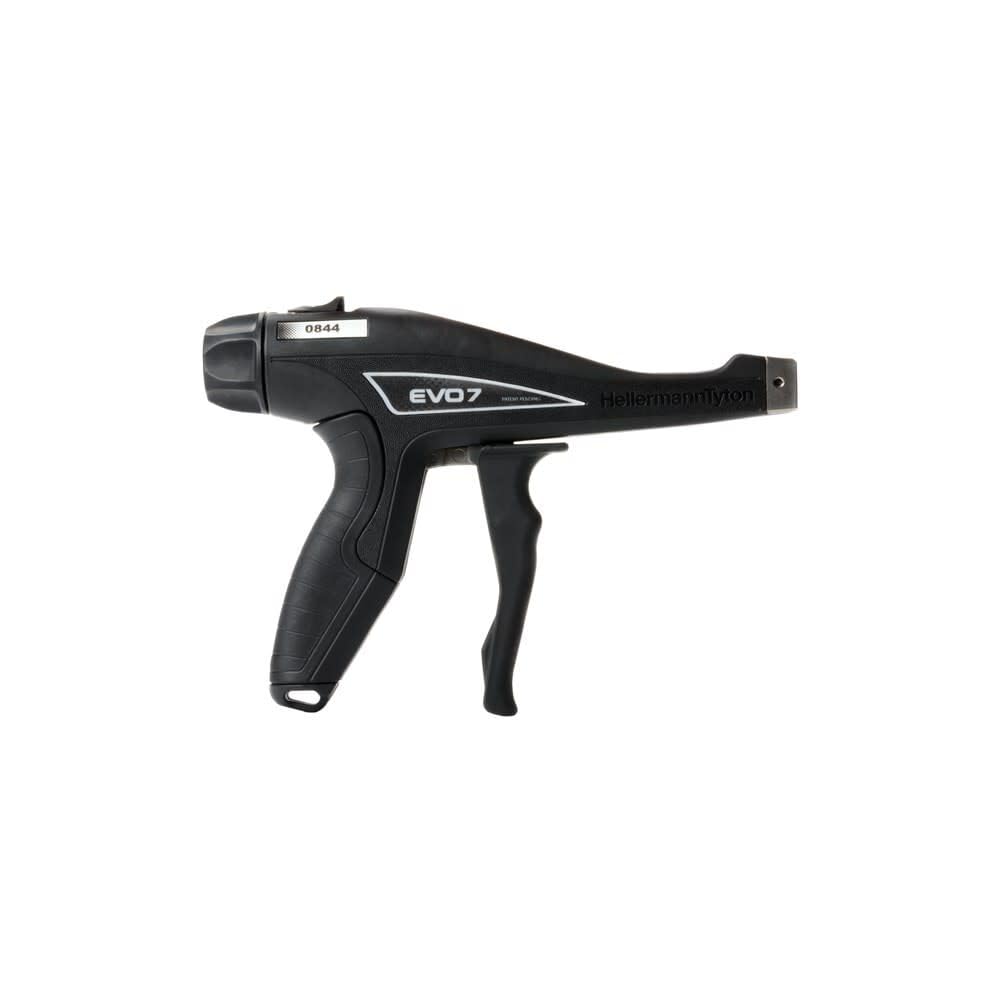 Hellermann Tyton EVO 7 Mechanical Hand Tool 110-70083 18-80lb Ties Standard hand span 3.5"