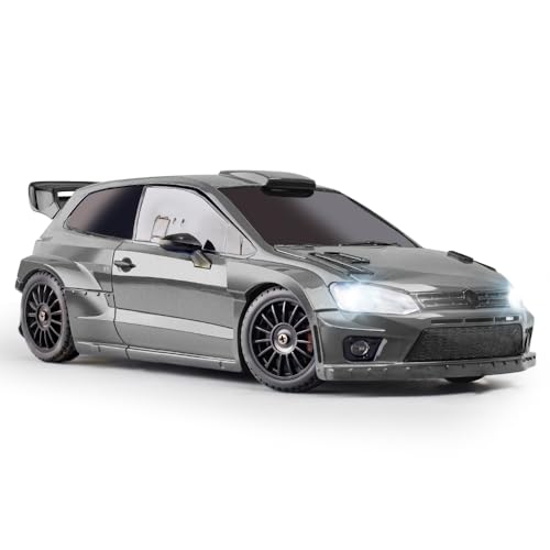 Image of LDRC 2801 Pro RC Drift Car with Gyro 1:28 Scale 4WD Electric Racing Vehicle with PoloO-Inspired Body Design for High-Speed Drifting on Flat Surfaces