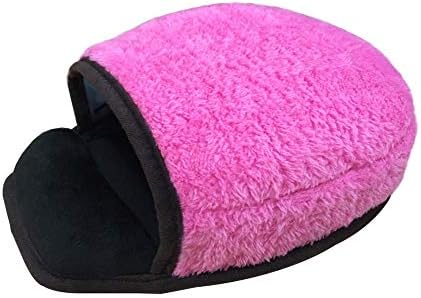 Black Temptation USB Heated Mouse Pad Mouse Hand Warmer with Wristguard Warm Winter Magenta