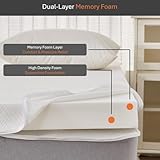 Memory Foam Mattress Topper King Bed (7cm Thick) Premium Topper for Comfort & Support, Back & Joint Pain Relief, Cooling Dual-Layer Orthopedic Pad. - Image 5